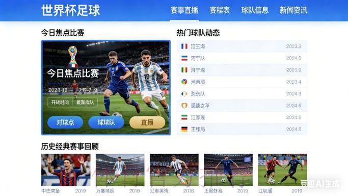 2026世界杯直播平台详细
